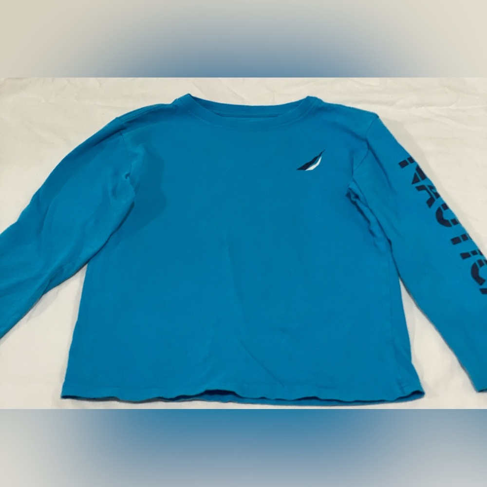 Nautica blue shirt size 7
